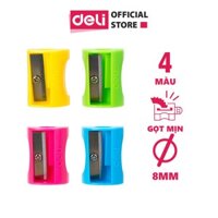 Gọt Chì Mini Deli - Xanh LáXanh DươngHồngVàng - 1 chiếc - E0531 - Màu ngẫu nhiên