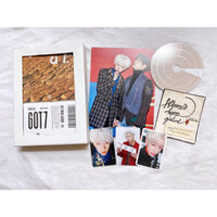 Got7 album mini Arrival đã khui seal gồm CD photocard Bam Bam và Photobook như hình.