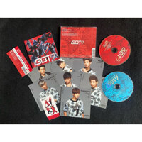Got7 mini album Nhật Around the world đã khui seal, gồm CD dvd photocard postcard và mini booklet như hình