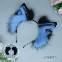 Gothic Đạo Cụ Halloween Động Vật Tinh Thần Phụ Kiện Tóc Nhật Bản cosplay Phụ Kiện Mô Phỏng Tai Động Vật Sang Trọng Mũ 6.29