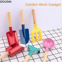 Goudai 3 / 5 / 6 Cái Đào Đồ Chơi Tay Cầm Bằng Gỗ Tiện Dụng Trẻ Em