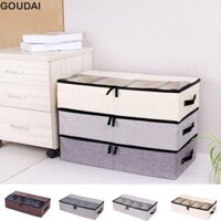 Goudai Dưới Giường Hộp Bảo Quản Tủ Đa Năng Có Thể Gập Lại