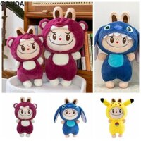 Goudai Labubububu Đồ chơi sang trọng Pikachu Trang trí ghế Sofa ngộ nghĩnh