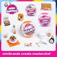Gourmet Ball Sáng Tạo Nấu Ăn Master ZURU Mini Thương Hiệu Tạo Masterchef Bất Ngờ Bóng Mù Hộp Bé Trai Và Bé Gái Đồ Chơi Quà Tặng Sinh Nhật