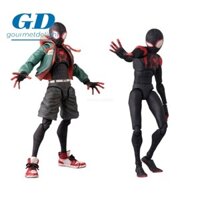 Gourmetdelight Miles Anime Nhân Vật Hành Động, Qua Nhân Vật Người Nhện PVC, Marvel Có Thể hoán Đổi Siêu Anh Hùng Miles Morales Đồ Chơi Mô Hình Cho Trẻ Em