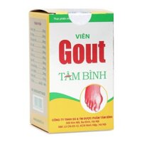 Gout Tâm Bình phòng ngừa, hỗ trợ điều trị bệnh gút cấp, mãn tính