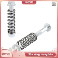 [Gouyu77] 2 Bu lông ống xả ô tô, Bộ bu lông và đai ốc M10x1.5mm có lò xo cho miếng đệm xả