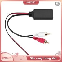 [Gouyu77] 2 Chiếc Xe Ô Tô Mô Đun Bluetooth Không Dây Đa Năng Bluetooth Bộ Chuyển Đổi Âm Nhạc Cáp Âm Thanh Aux