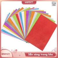 [Gouyu77] 20 Tấm xốp tự dính Thủ công DIY Giấy xốp đầy màu sắc Giấy Origami