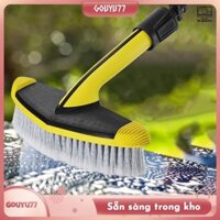 [Gouyu77] Bàn chải rửa vành bánh xe cho Karcher K2 K3 K4 K5 K6 K7 Thay thế các bộ phận 2.643-233.0 Bàn chải rửa áp lực lông mềm