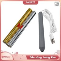 [Gouyu77] Bộ bút lá nóng cắm Usb Bộ bút lá nhiệt Bút dập nóng lá vàng có đầu bút vẽ cuộn giấy nóng