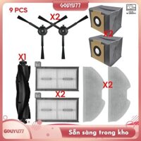 [Gouyu77] Dành Cho X8 Pro Robot Bàn Chải Bên Bộ Lọc Cây Lau Nhà Vải Vải Rag Túi Bụi Phụ Kiện Thay Thế