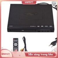 [Gouyu77] Đầu DVD gia đình DVD DVD-225 Đầu ra đa phương tiện kỹ thuật số AV có điều khiển từ xa cho TV VCD Đầu DVD EU CẮM