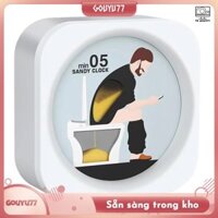 [Gouyu77] Đồng hồ cát nhà vệ sinh Hẹn giờ 5 phút Phòng vệ sinh Đồng hồ cát Đếm ngược thời gian Ngăn ngừa bệnh trĩ xuất huyết Quà tặng sinh nhật