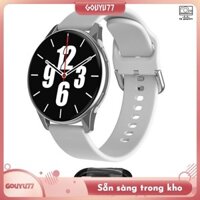 [Gouyu77] Đồng hồ thông minh T2pro Đồng hồ theo dõi thể thao Đồng hồ thông minh chống nước Đồng hồ đo nhịp tim Dễ dàng cài đặt Bạc
