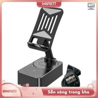 [Gouyu77] Giá đỡ điện thoại di động 3 In1 Giá đỡ điện thoại di động có thể gập lại có loa Bluetooth Sạc điện thoại di động