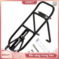 [Gouyu77] Giá hành lý phía sau bằng hợp kim nhôm K3 Kệ đuôi Giá gấp xe đạp phía trước