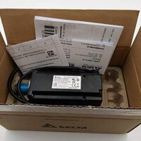 GOWE AC Servo Motor for Delta 400W AC Servo Motor 220V 1.27NM 3000rpm ECMA-C10604RS with Keyway & Oil Seal