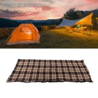 GoWildCamping Túi Ngủ Lông Cừu Du Lịch Di Động Ấm Túi Ngủ Cho Người Lớn Cắm Trại Đi Bộ Đường Dài Leo Núi