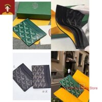 Goyard Goyard Goyard Túi đựng danh thiếp Unisex Răng chó ngang Đa chức năng Túi đựng thẻ nhỏ Ví đựng tiền xu mini