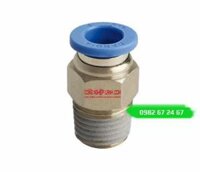 GPC0601 – Nối ống thẳng phi 6mm ren 10mm