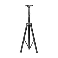 GPCT Universal Heavy Duty Adjustable PA Speaker Tripod Stand. Non Slip, Corrosion Resistant, Holds Up To 60KG/132LBS. Easy Storage, 4 Different Hei...