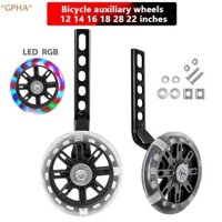 Gpha > Bánh xe phụ trợ xe đạp trẻ em 12 / 14 / 16 / 18 / 20 / 22 Inch Xe đẩy sang số Bánh xe bên cân bằng bánh xe nhỏ mới
