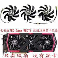 [Gpu fan] Cầu Vồng Nhiều Màu Sắc 780iGame 980Ti-6GD5-4GD5 Chín Tầng Ngọn Lửa Thần Chiến Tranh GTX1050Ti Quạt