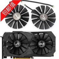 [Gpu fan] Miễn Phí Vận Chuyển ASUS / ASUS Raptor STRIX RX470 570 RX580 Quạt Card Đồ Họa Quạt Làm Mát