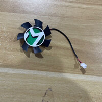 [Gpu fan] Ming Xuân GTX610 Yingtong GT210 220 Phiên bản vàng GT430 4.5 Quạt làm mát Card đồ họa cầu vồng đầy màu sắc