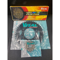 GPX  Demon 150 GR NSD Nhông dĩa VITAL sên vàng 428-428H sên TFX phốt cao su