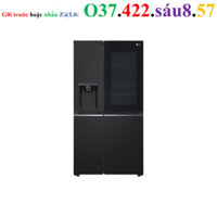 GR-G257BL - Tủ lạnh LG Instaview lấy nước ngoài UVnano 635L màu đen GR-G257BL