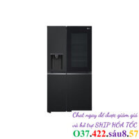 GR-G257BL - Tủ lạnh LG Instaview lấy nước ngoài UVnano 635L màu đen GR-G257BL