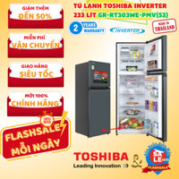 GR-RT303WE-PMV(52) Tủ Lạnh Toshiba Inverter 233 Lít GR-RT303WE-PMV(52), Ngăn đông mềm,Multi Air Flow