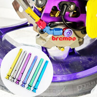 Gr5 Hợp Kim Titan CNC Phanh Caliper Pad Pin Bu Lông Cho Brembo MFZ CNC Phanh Caliper Bu Lông