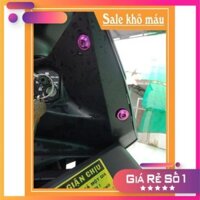 (GR5 XỊN  LOẠI 1)combo 17 ốc  titan gr5 m5x15 dù to gắn  full áo đít  pô  cổ  baga winner v1