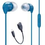 Tai nghe nhét tai có micro Philips SHE3595 (BK/WT/PK)