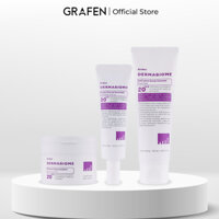 [Grafen] Gói chăm sóc da tốt nhất Dermabiome (Kem chống nắng 50ml + Sữa rửa mặt tẩy tế bào chết 120ml + Sữa rửa mặt 80g)