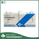 Grandaxin 50mg: Thành phần, tác dụng và cách dùng