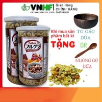 Granola Calbee GIẢM CÂN vị Chocolate VIETNAM HEALTHY FOOD hũ granola 250g hàng Nhập Khẩu Chính Hãng