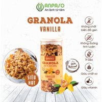 Granola siêu hạt 500gr Vị Vanilla Các loại hạt, trái cây khô, yến mạch.