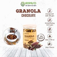 Granola siêu hạt Anpaso vị Socola 300g - 500g tốt cho sức khoẻ