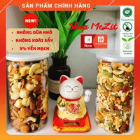 Granola siêu hạt, ngũ cốc dinh dưỡng không đường, không dừa khô, không xoài sấy 3% Yến Mạch Shop Mẹ Zít