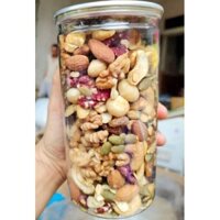 granola siêu hạt:5% yến mạch, 95% là hạt,không độn dừa khô, không hạt hướng dương