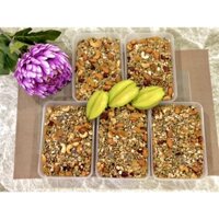 GRANOLA TRUYỀN THỐNG HEALTHY ( bữa ăn dinh dưỡng cho người ăn eatclean hoặc bận rộn)