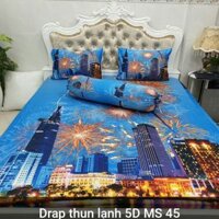 Grap thun lạnh 3d 1,8m phủ bèo, gối bèo