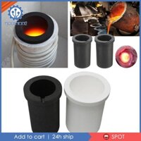 Graphite Crucible 1kg / 2kg / 3kg Lò nung than chì có độ tinh khiết cao với bạc, đồng, lò đúc Dụng cụ trang sức nóng chảy