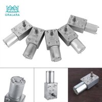 Grara DC Gear Motor Giảm Bánh Răng Động Cơ Giảm Tốc DC Gearmotor Tool 12V 2RPM - 62RPM