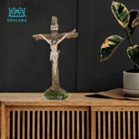 Grara Đứng Thánh Giá Điêu Khắc Ngày Lễ Phục Sinh Trang Trí Cho Phòng Ngủ Bàn Học