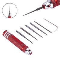 【GRCEKRIN】Model Scriber 6pcs/set Chisel For RC Car Hex Key Wrench Prime Resin Carved